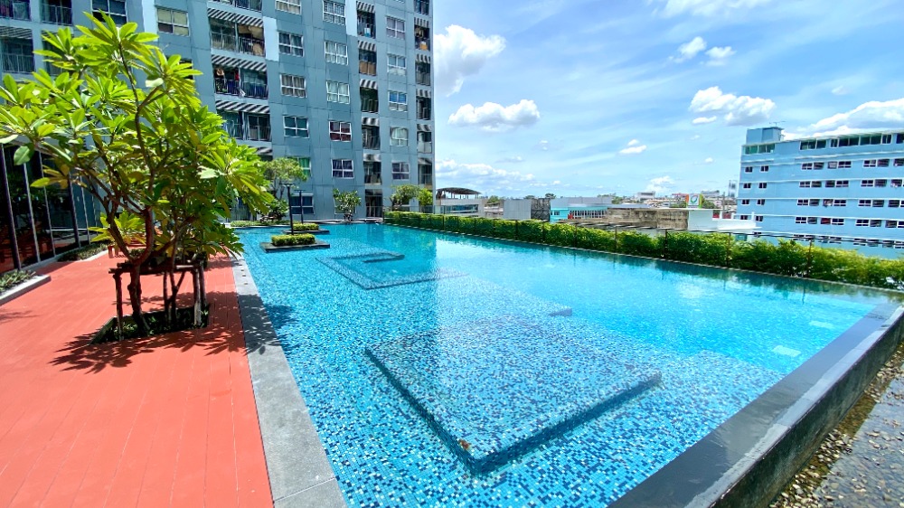 For SaleCondoRathburana, Suksawat : Sale: ISSI condo Suksawat, 2 bedrooms, the largest room in the building, 60.29 sq.m., 23rd floor, Chao Phraya River view