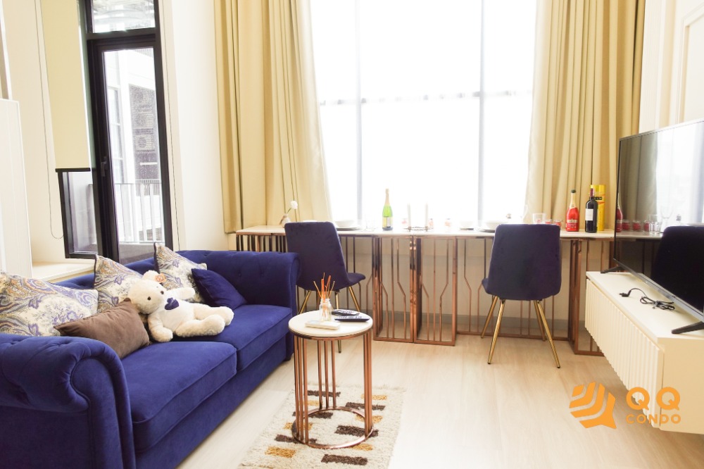 For RentCondoSathorn, Narathiwat : For Rent KnightsBridge Prime Sathorn -  Duplex 1bed, size 36 sq.m., Beautiful room, fully furnished.