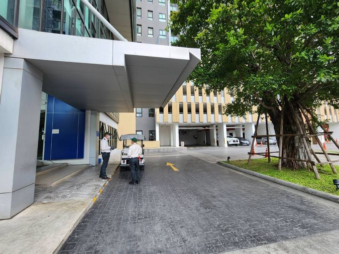 For RentCondoNonthaburi, Bang Yai, Bangbuathong : Status as shown in the cover photo **Vacant room (renovated room, very new condition, want you to come and see)** Plum Condo Central Station Phase 1, price 6,500, east side, SN490.69