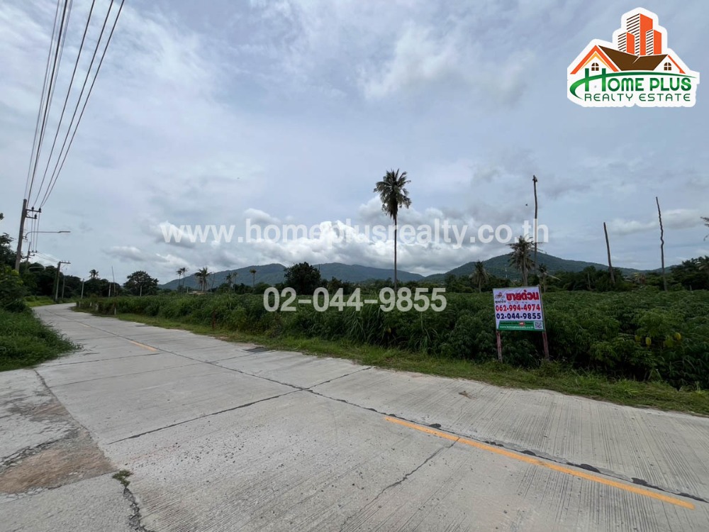 For SaleLandPattaya, Bangsaen, Chonburi : Vacant land near Nong Rimongkhon Suk Sawat School, Mueang District, Chonburi, area 2 rai 63.60 square wa.