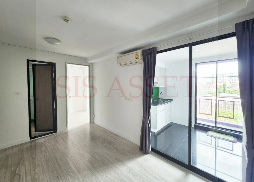 For SaleCondoRatchadapisek, Huaikwang, Suttisan : Condo for sale, L Style Huai Khwang, 1 bedroom 1 bathroom 1 living room, Size 38.98 sq.m. 3rd floor, Corner room, Fully furnished