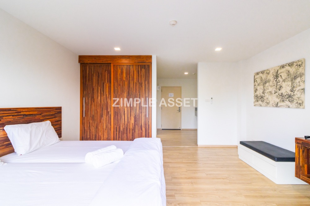 For RentOnnut, Udomsuk : Line: @zimple_asset Fully-furnished apartments in Sukhumvit 81, well-decorated rooms with convenient access, just 200 m. from BTS On Nut.