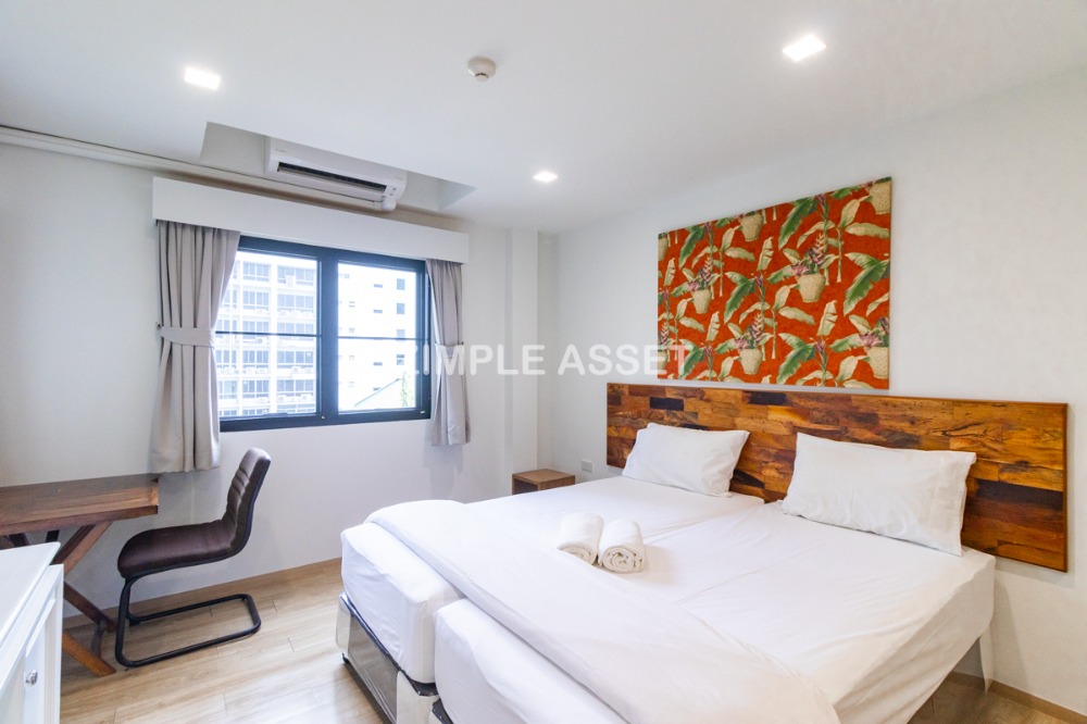 For RentOnnut, Udomsuk : Line: @zimple_asset Fully-furnished apartments in Sukhumvit 81, well-decorated rooms with convenient access, just 200 m. from BTS On Nut.
