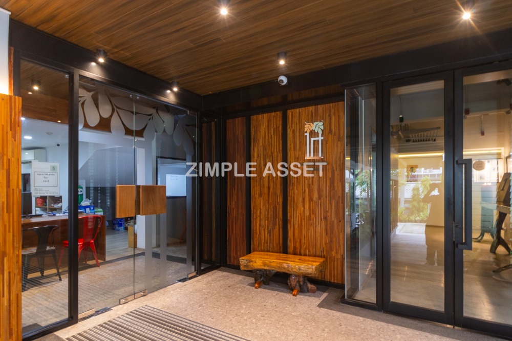 For RentOnnut, Udomsuk : Line: @zimple_asset Fully-furnished apartments in Sukhumvit 81, well-decorated rooms with convenient access, just 200 m. from BTS On Nut.