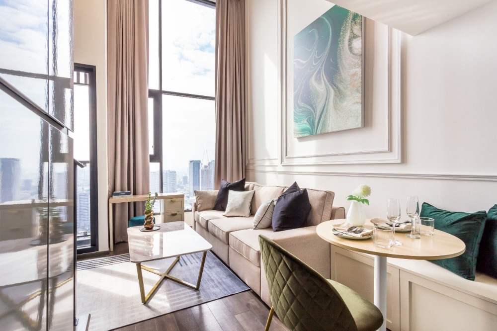 ขายคอนโดเกษตรศาสตร์ รัชโยธิน : ขาย KnightsBridge Space รัชโยธิน 1 ห้องนอน 38 ตรม. ชั้น 32 ห้องสวย ตกแต่งครบ