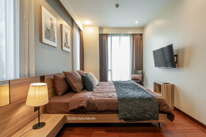 For RentCondoSukhumvit, Asoke, Thonglor : Pet-Friendly — Ashton Morph 38 2 Bed 55,000