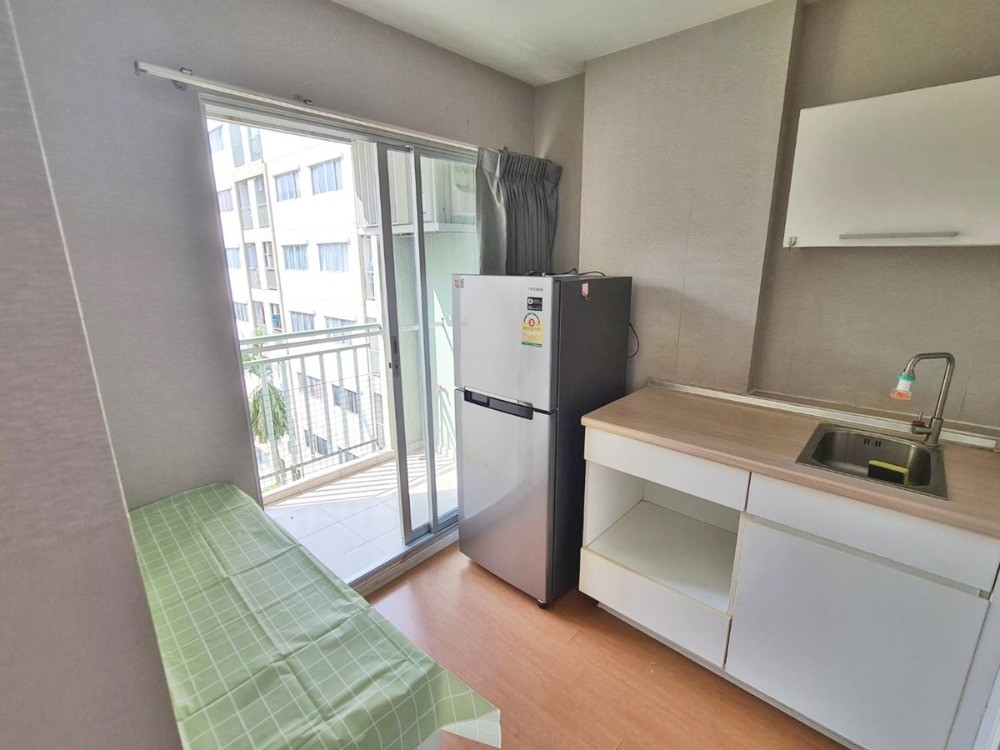 For SaleCondoKaset Nawamin,Ladplakao : S-LPRL105  Sale, Lumpini Condo Town Raminthra - Latplakhao phase 1, building B1, floor 7, garden view, 23 sqm. 1.28 million, 064-959-8900