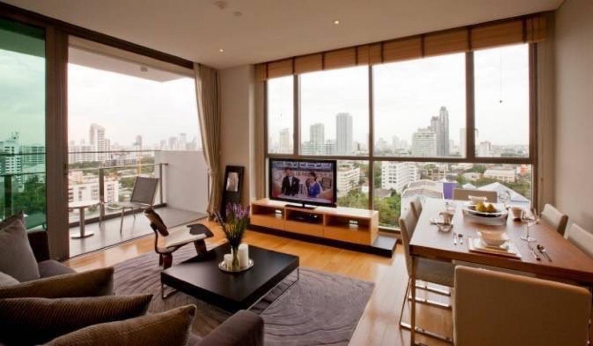 ให้เช่าคอนโดสุขุมวิท อโศก ทองหล่อ : Aequa49 2bed2bath 92sqm (pet friendly) 75k
