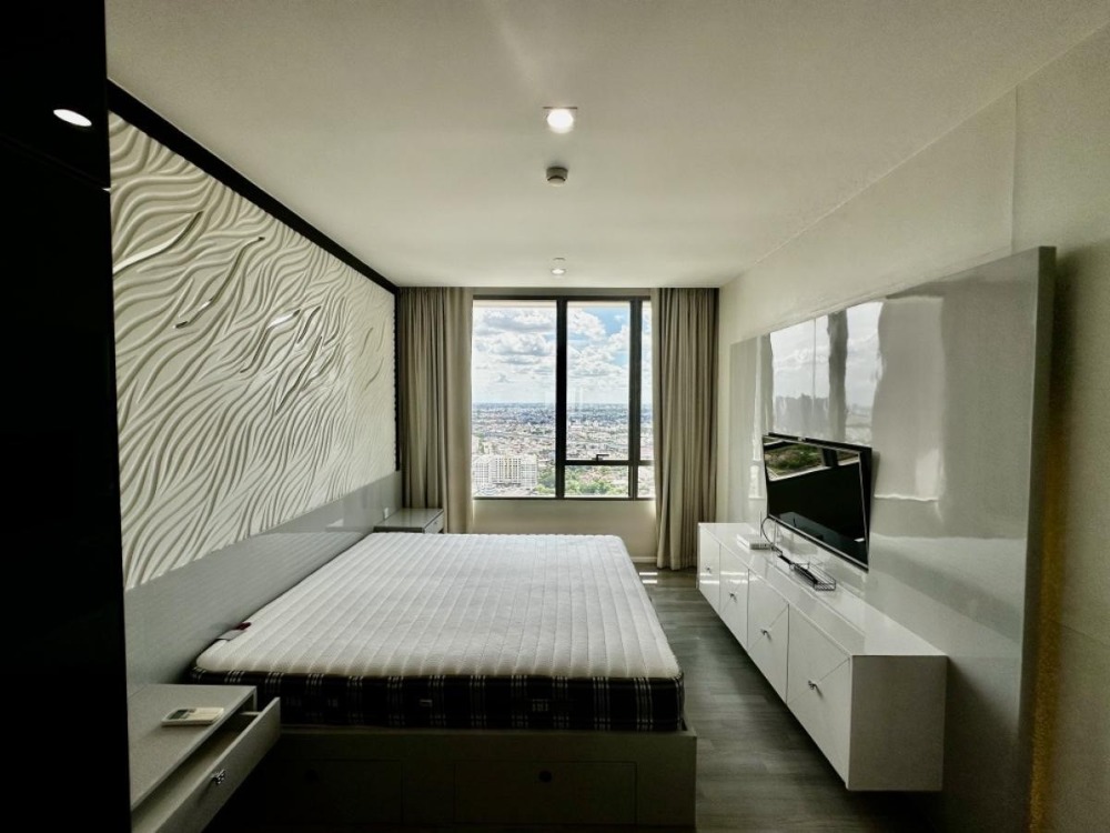 ให้เช่าคอนโดบางซื่อ วงศ์สว่าง เตาปูน : 333R102 ให้เช่า คอนโด 333 ริเวอร์ไซด์ ชั้น36 ตึกA วิวโค้งแม่น้ำเจ้าพระยา 50ตรม. 1นอน 1น้ำ 22,000 บาท 064-959-8900