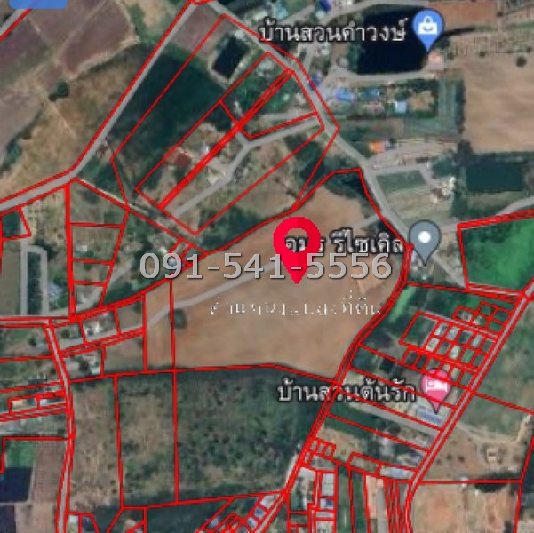 For SaleLandPak Chong KhaoYai : 1 plot of land, size 40-2-58 rai, Pak Chong, Nakhon Ratchasima, next to the road, Soi Takhian Thong, near Baan Suan Ton Rak