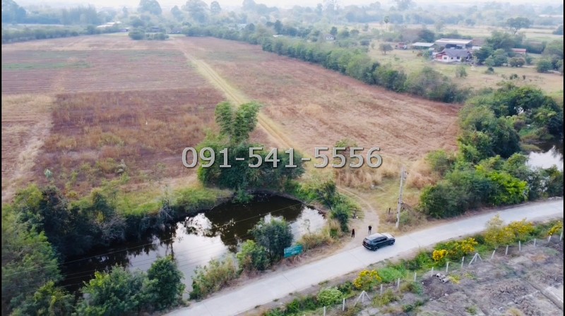 For SaleLandPak Chong KhaoYai : 1 plot of land, size 40-2-58 rai, Pak Chong, Nakhon Ratchasima, next to the road, Soi Takhian Thong, near Baan Suan Ton Rak