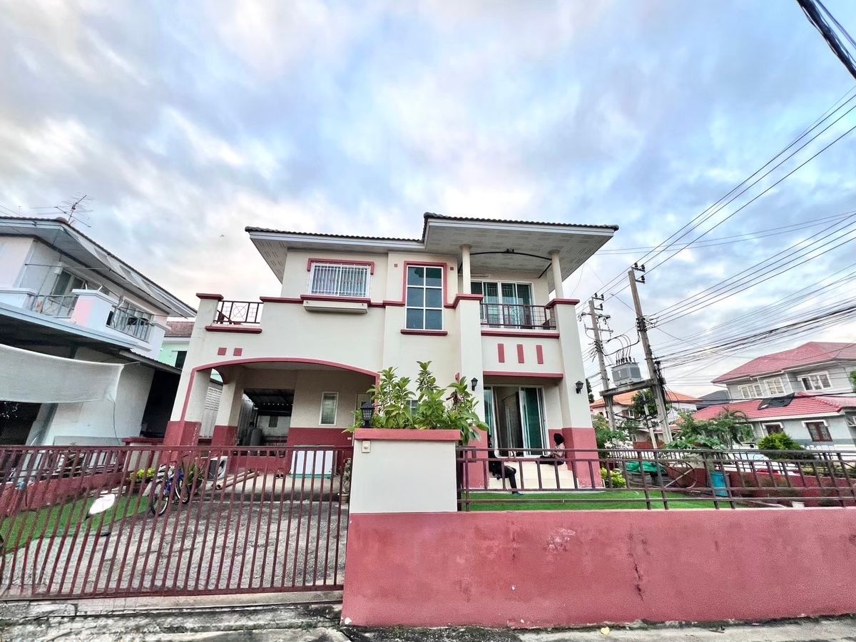 ให้เช่าบ้านนนทบุรี บางใหญ่ บางบัวทอง : ให้เช่า‼️บ้านเดี่ยว 2 ชั้นคุณาลัยบางใหญ่ หลังมุม🌿 ขนาด 59 วา 3 นอน 2 น้ำ ตอดรถได้ 2 คัน ‼️เลี้ยงน้องแมวได้‼️