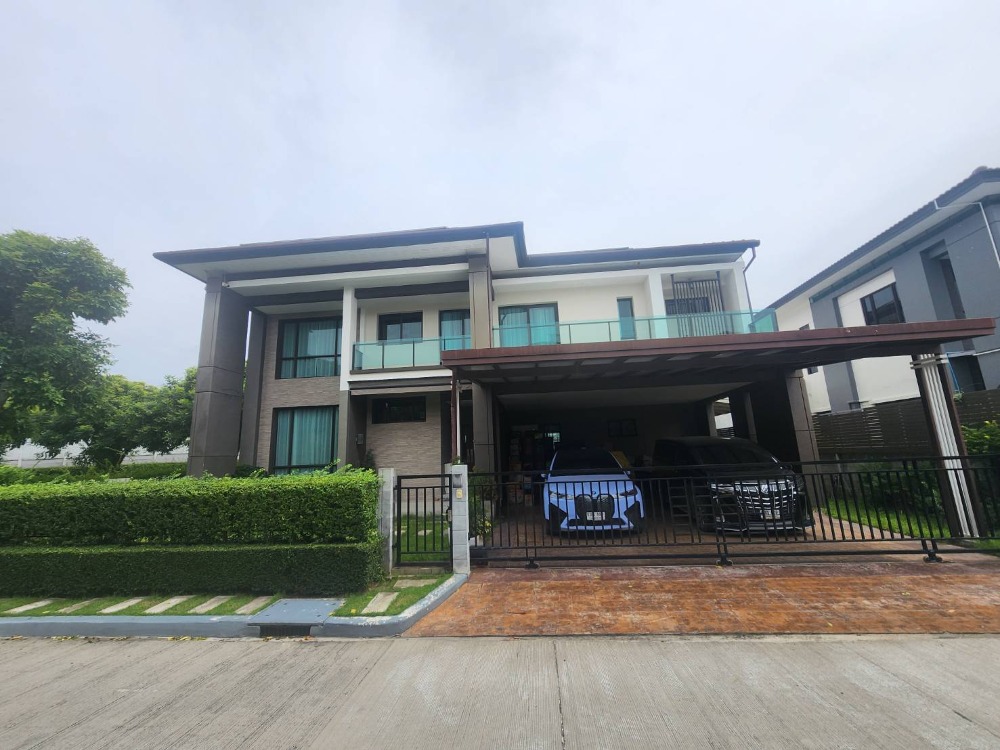 ขายบ้านบางนา แบริ่ง ลาซาล : ตกแต่งสวยที่สุดในโครงการ​ พร้อมสระว่ายน้ำในบ้าน!! โครงการ​ เดอะซิตี้​ บางนา​ กม.7 บ้านเดี่ยว​ 2ชั้น ขนาด​110 ตร.วา.