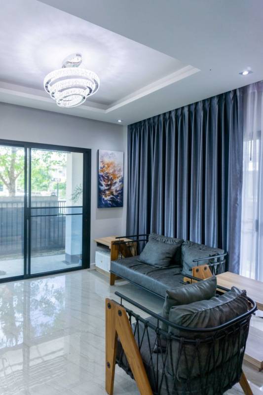 ขายบ้านเลียบทางด่วนรามอินทรา : S-MHAV101 ขาย บ้านเดี่ยว หมู่บ้านมายโฮม อเวนิว รามอินทรา-จตุโชติ 2ชั้น 51.8ตร.ว พื้นที่ใช้สอย 207ตร.ม 3นอน 3น้ำ  6.1 ล้าน 064-959-8900