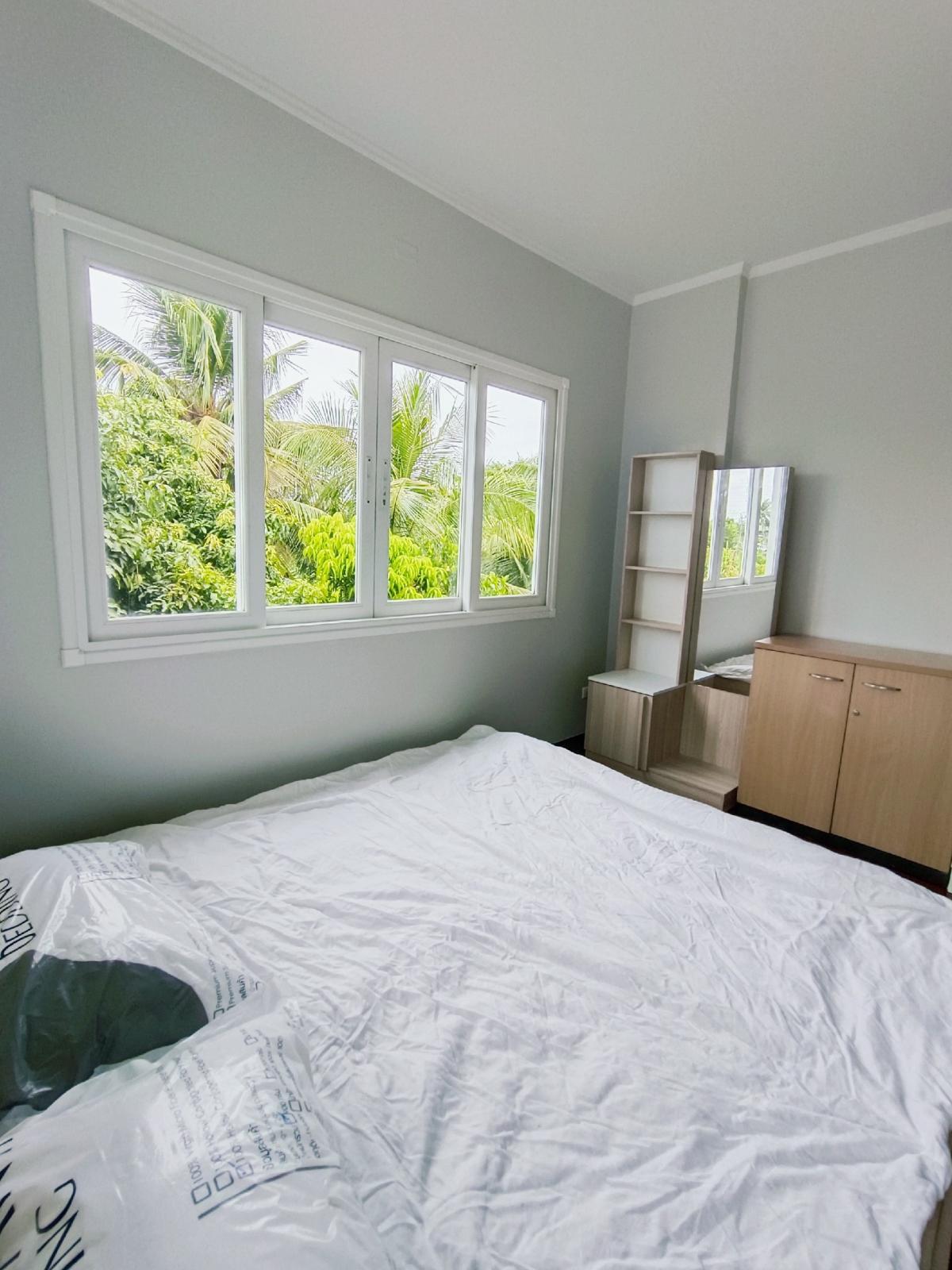 ให้เช่าบ้านพระราม 5 ราชพฤกษ์ บางกรวย : บ้านสวยสัมมากร นครอินทร์ เฟอร์นิเจอร์ครบ พร้อมอยู่ พระราม 5 ใกล้เด่นหล้า ตลาดพระราม5 เดินทางสะดวกมาก