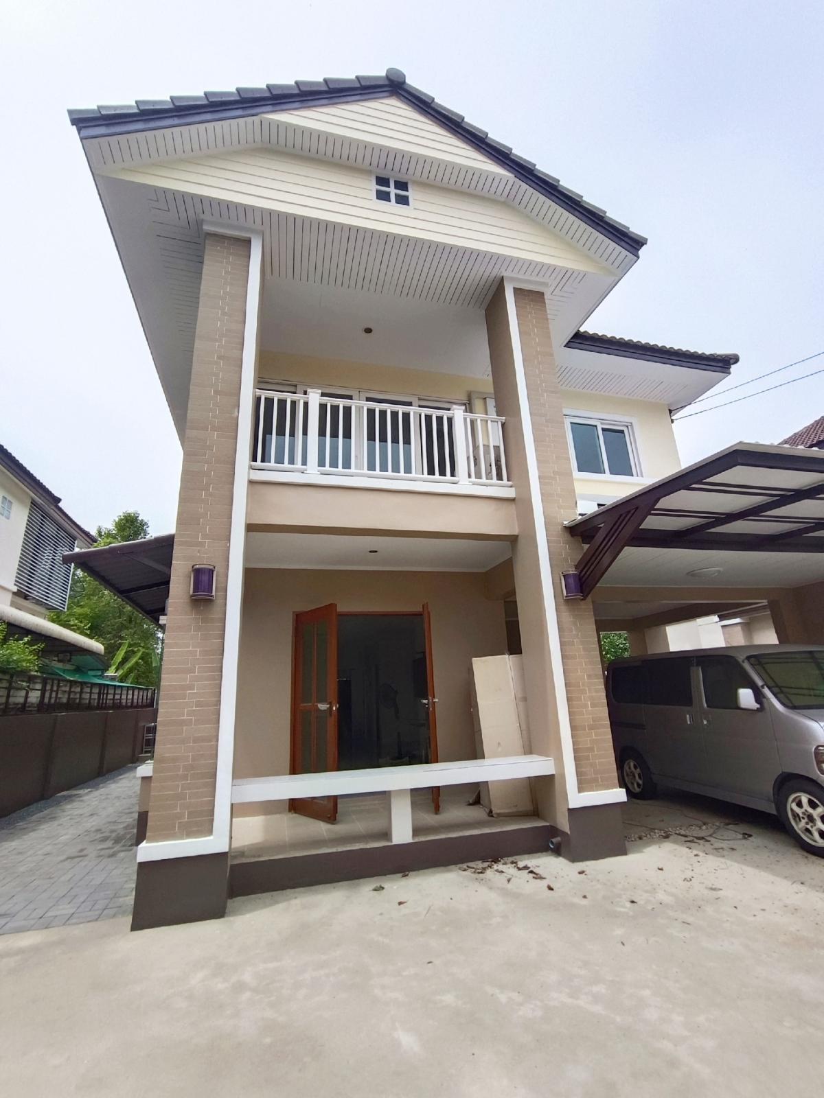 ให้เช่าบ้านพระราม 5 ราชพฤกษ์ บางกรวย : บ้านสวยสัมมากร นครอินทร์ เฟอร์นิเจอร์ครบ พร้อมอยู่ พระราม 5 ใกล้เด่นหล้า ตลาดพระราม5 เดินทางสะดวกมาก