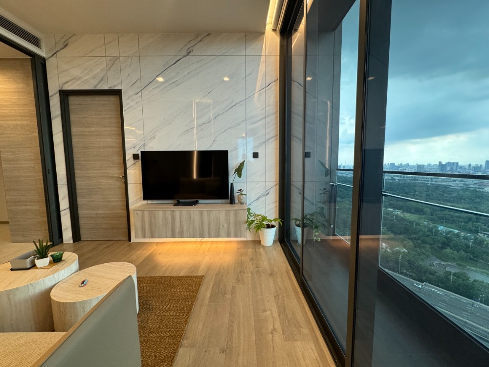 For RentCondoLadprao, Central Ladprao : 2 bedrooms, high floor, fully furnished, ready to move in