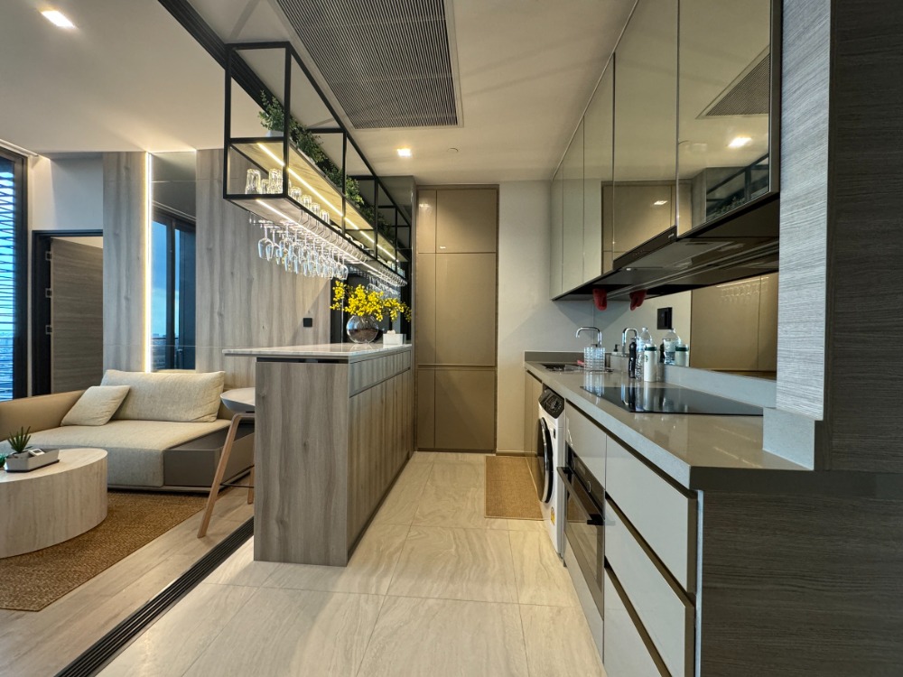 For RentCondoLadprao, Central Ladprao : 2 bedrooms, high floor, fully furnished, ready to move in