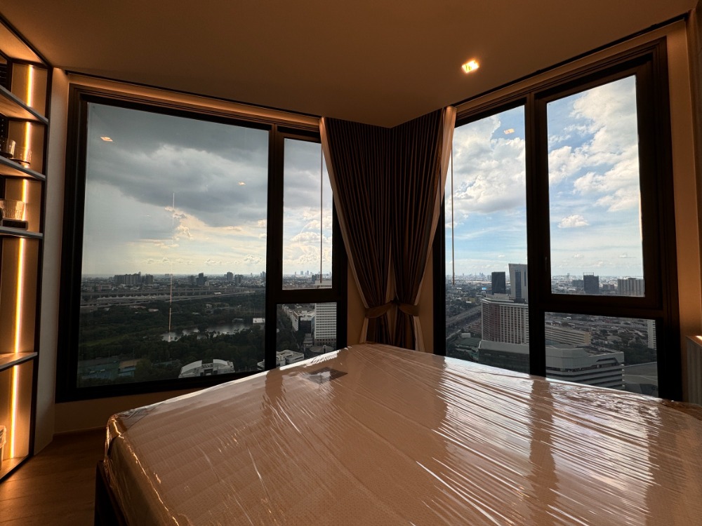 For RentCondoLadprao, Central Ladprao : 2 bedrooms, high floor, fully furnished, ready to move in