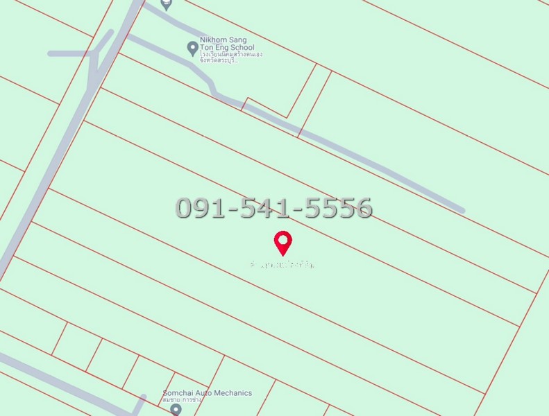 ขายที่ดินสระบุรี : ขายที่ดิน 25 ไร่ ริมถนนซอยพิบูลย์อนุสรณ์ พระพุทธบาท สระบุรี