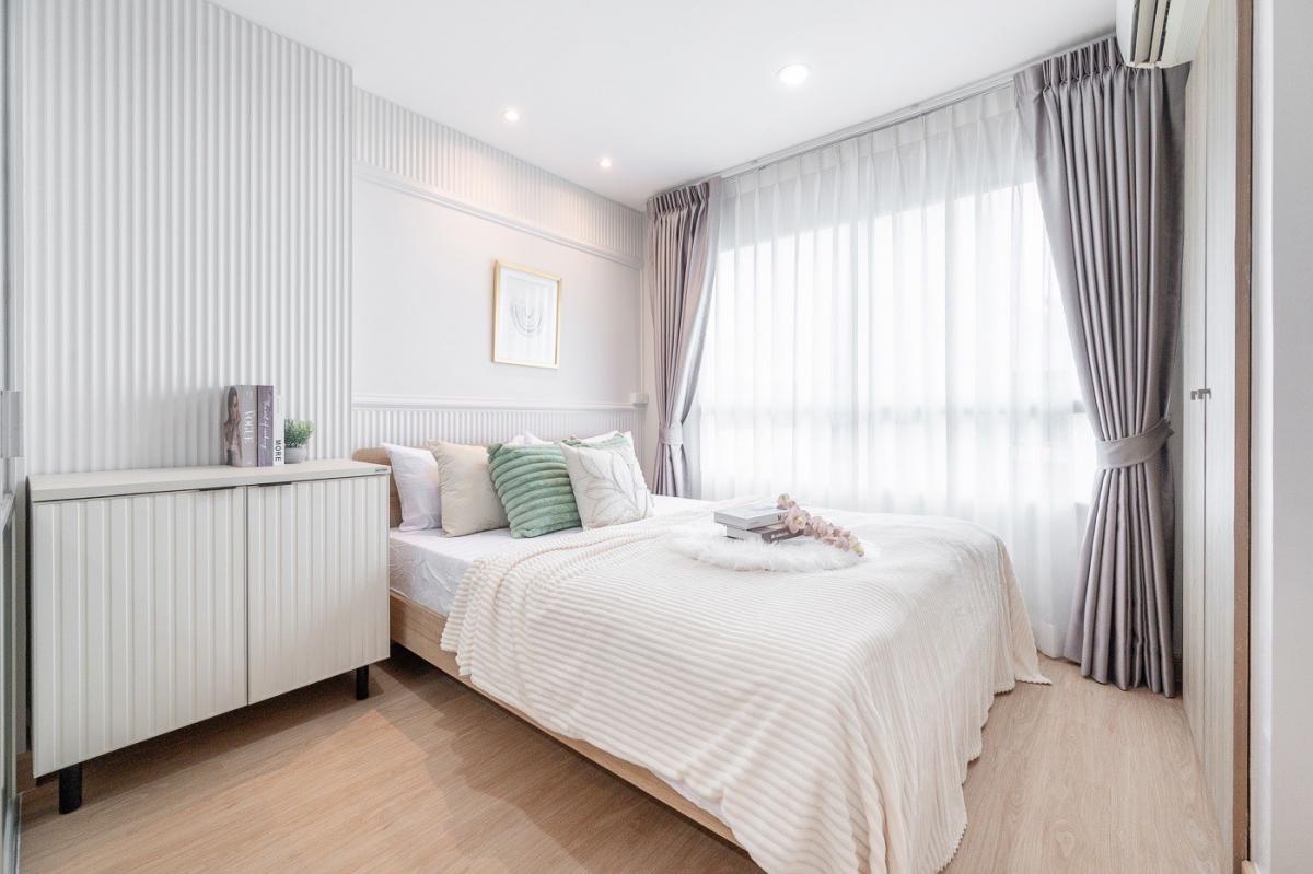 For SaleCondoNawamin, Ramindra : 🏡 Come live a warm life in Nawamin area 🌳 Meet the needs of the new generation and a warm family atmosphere 🌈☀️ Lumpini Park Nawamin Sri Burapha ☀️