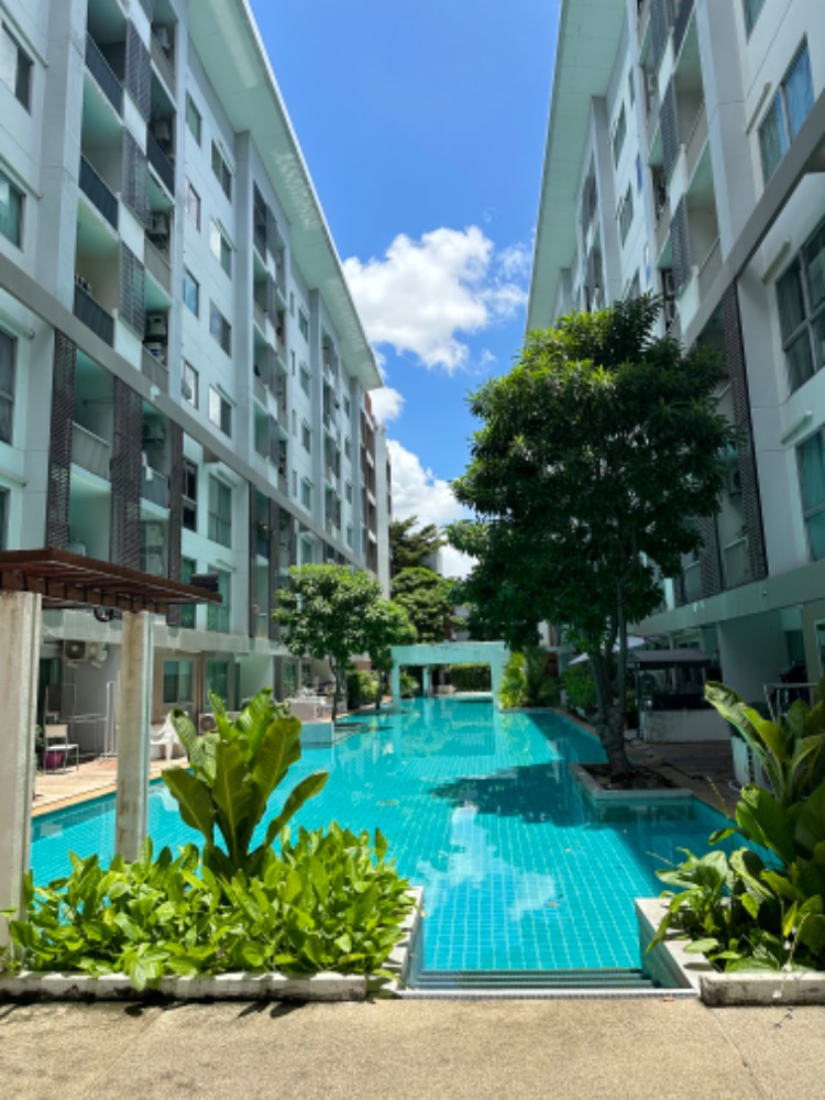 For SaleCondoOnnut, Udomsuk : Urgent sale, Condo A Space Sukhumvit 77, size 1 bedroom, 35 square meters, 7th floor, free transfer fee