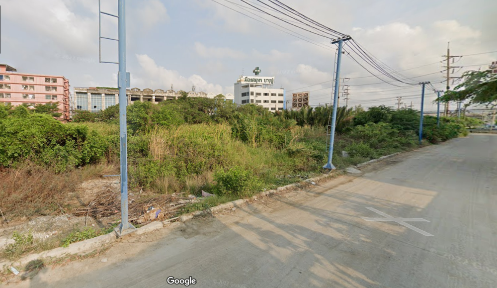 For SaleLandSamut Prakan,Samrong : Land for sale, 828 sq m, Bang Pu, Samut Prakan