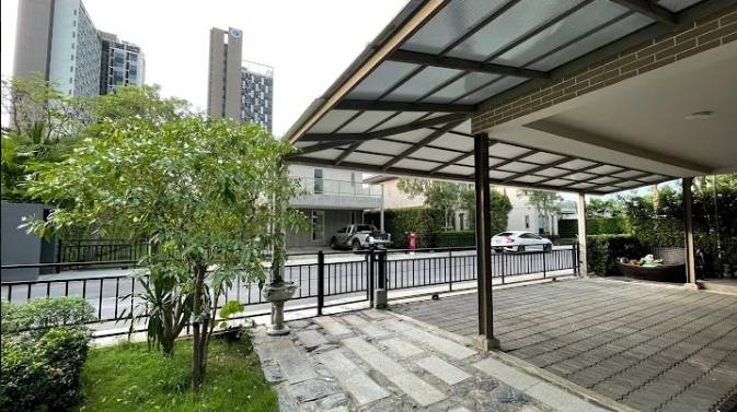 ขายบ้านนวมินทร์ รามอินทรา : S-HSKR101 ขาย บ้านเดี่ยว หมู่บ้านไซมิสคิน รามอินทรา 64 2ชั้น 95.6ตร.ว พื้นที่ใช้สอย 334ตร.ม 4นอน 5น้ำ 18.5 ล้าน 064-959-8900