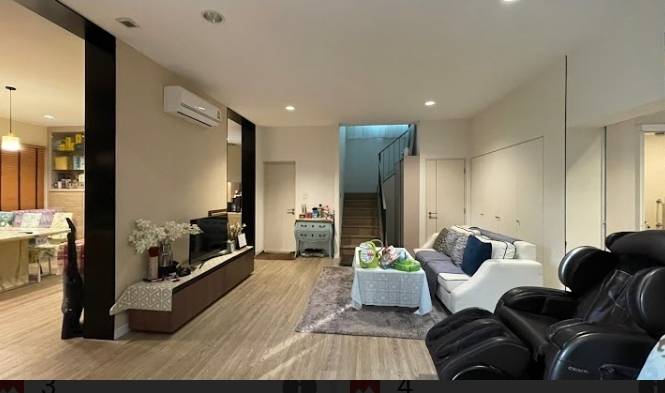 ขายบ้านนวมินทร์ รามอินทรา : S-HSKR101 ขาย บ้านเดี่ยว หมู่บ้านไซมิสคิน รามอินทรา 64 2ชั้น 95.6ตร.ว พื้นที่ใช้สอย 334ตร.ม 4นอน 5น้ำ 18.5 ล้าน 064-959-8900