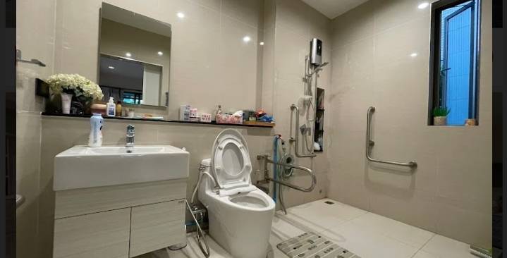 ขายบ้านนวมินทร์ รามอินทรา : S-HSKR101 ขาย บ้านเดี่ยว หมู่บ้านไซมิสคิน รามอินทรา 64 2ชั้น 95.6ตร.ว พื้นที่ใช้สอย 334ตร.ม 4นอน 5น้ำ 18.5 ล้าน 064-959-8900