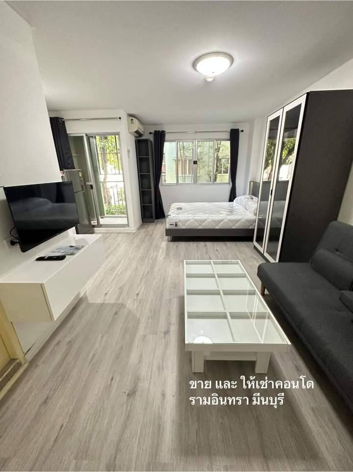 ขายคอนโดนวมินทร์ รามอินทรา : S-LTN284 ขาย คอนโด ลุมพินี ทาวน์ รามอินทรา-หลักสี่ ชั้น1 ตึกD2 วิวเมือง 25.25ตรม. 1นอน 1น้ำ 1.25 ล้าน 064-959-8900