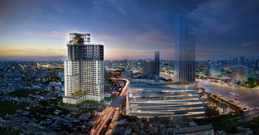 ขายดาวน์คอนโดวงเวียนใหญ่ เจริญนคร : (ขายดาวน์) RHYTHM Charoennakhon Iconic ตรงข้าม ICONSIAM ใกล้รถไฟฟ้า BTS เจริญนคร