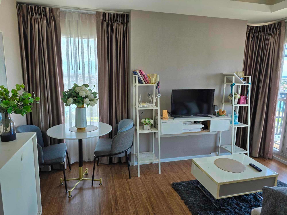 For SaleCondoSamut Prakan,Samrong : S-NTHP105 Condo for sale, Notting Hill Sukhumvit-Phraeksa, 25th floor, river view, 40.89 sq m., 2 bedrooms, 1 bathroom, 2.45million 064-959-8900