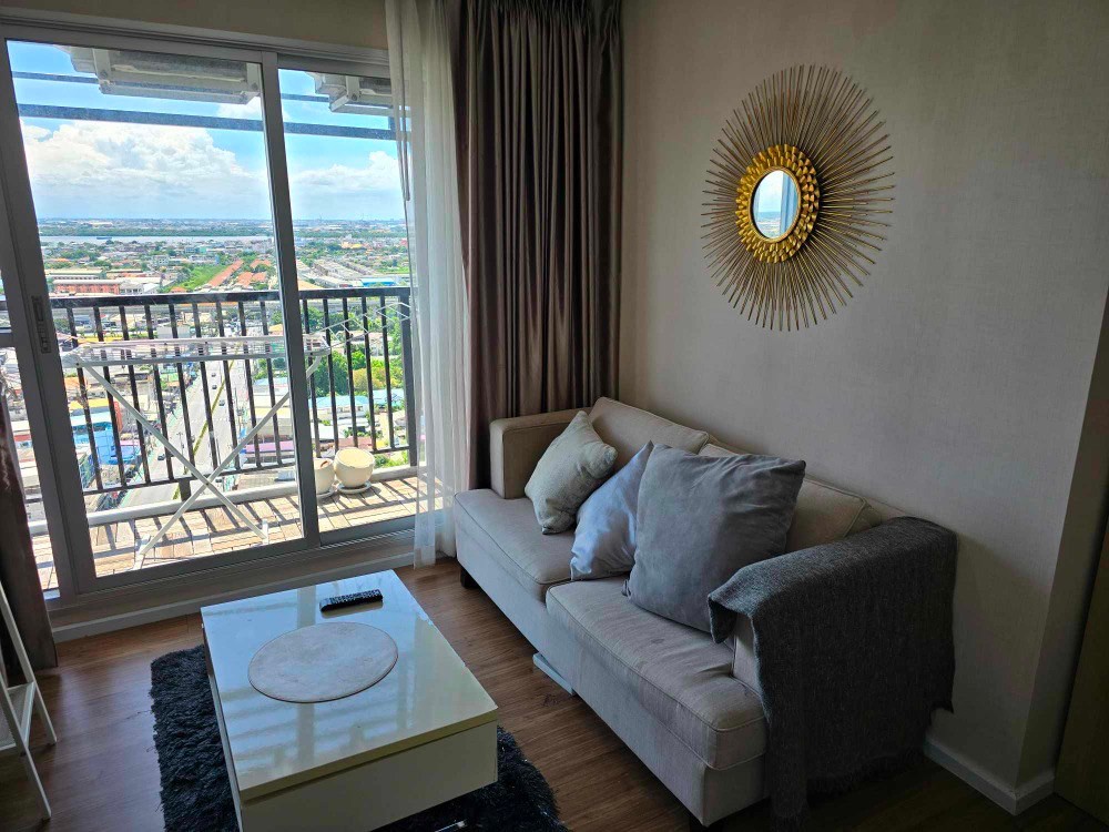 For SaleCondoSamut Prakan,Samrong : S-NTHP105 Condo for sale, Notting Hill Sukhumvit-Phraeksa, 25th floor, river view, 40.89 sq m., 2 bedrooms, 1 bathroom, 2.45million 064-959-8900