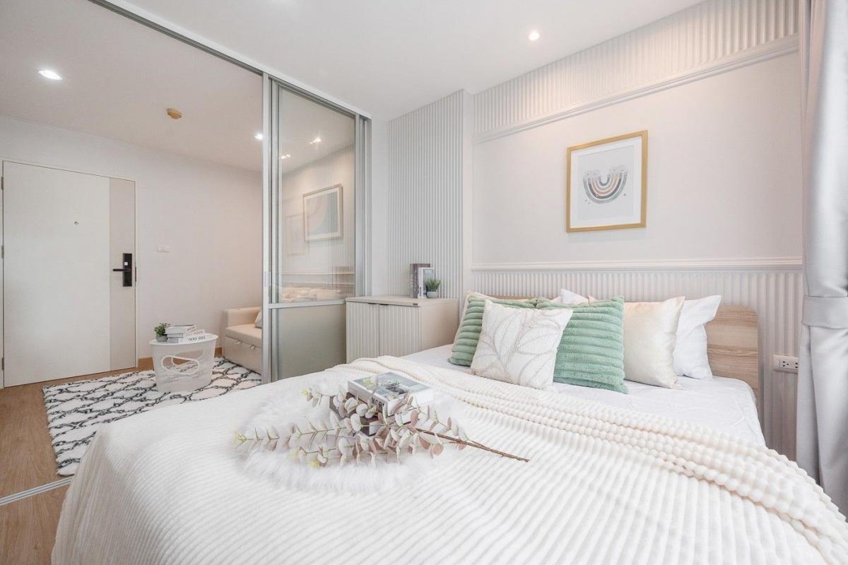 For SaleCondoOnnut, Udomsuk : 🌳Lumpini Ville On Nut 46🌳 near MRT Si Nut ✨️The project has a shuttle to BTS On Nut✨️