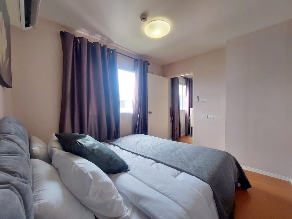 For RentCondoSamut Prakan,Samrong : For rent: Lumpini Mix Theparak - Srinakarin, 2 bedrooms, corner room, near the Yellow Line BTS