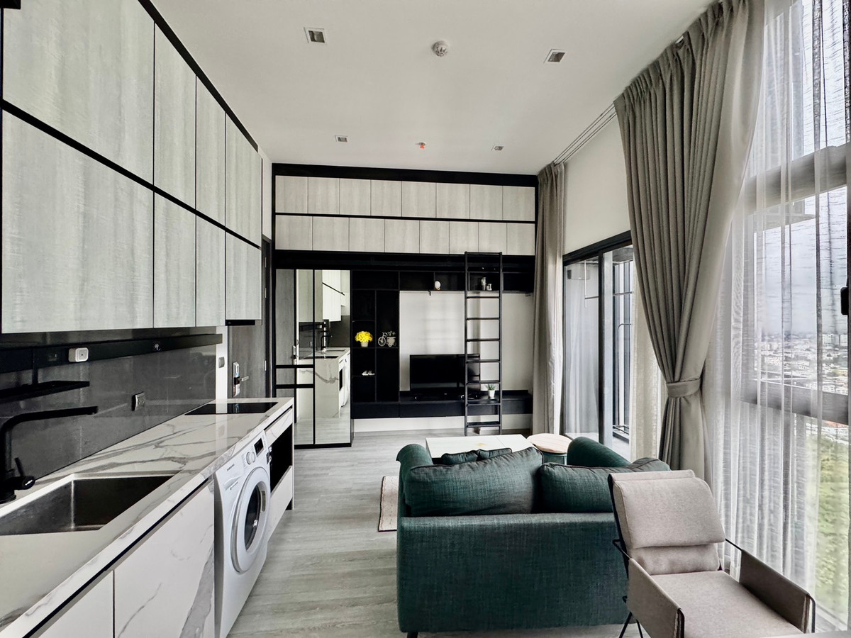 For RentCondoOnnut, Udomsuk : 🔥For rent, 1 bedroom condo, fully furnished, river view - The Lone Sukhumvit 101 | Add Line: aae.mmproperty