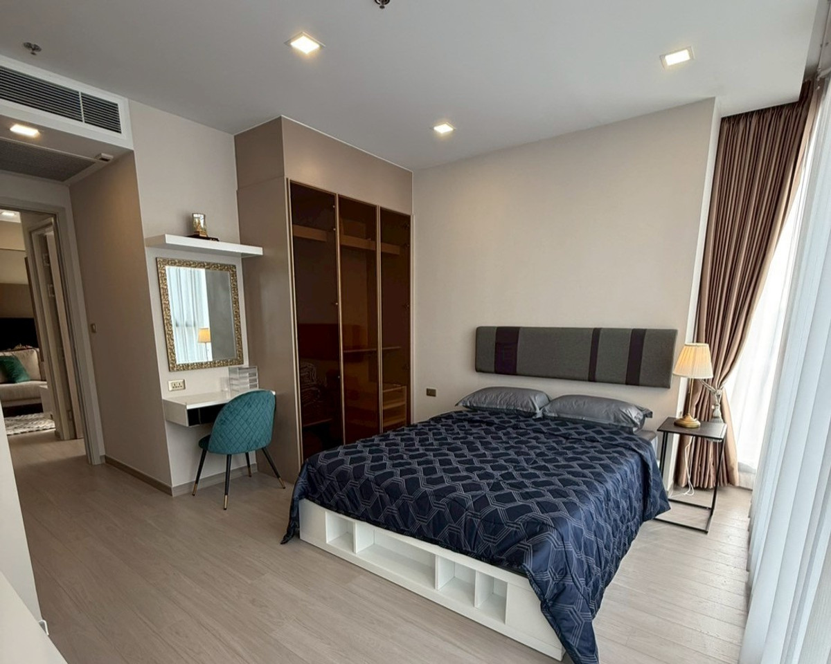 For RentCondoRama9, Petchburi, RCA : 🔥𝐔𝐫𝐠𝐞𝐧𝐭 𝐟𝐨𝐫 𝐫𝐞𝐧𝐭🔥2-𝐁𝐄𝐃 ready to move in, 55 sq.m. 47,000 baht. call 093-8417679🌻