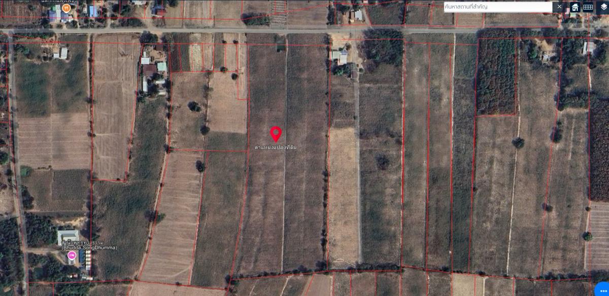 For SaleLandKamphaeng Phet : Land next to the road