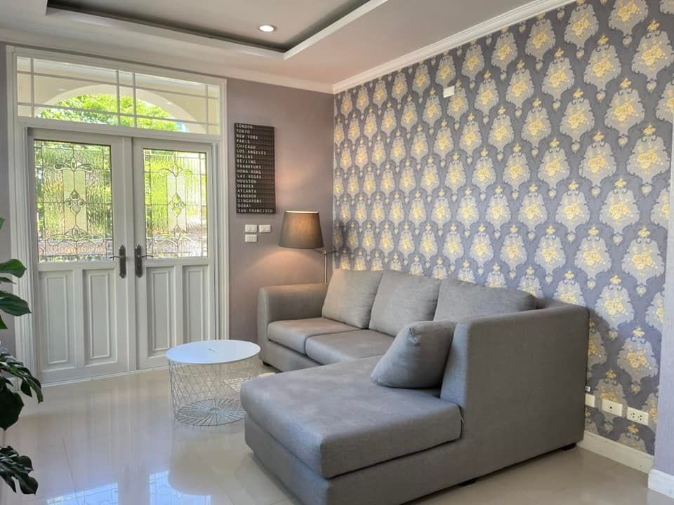 ให้เช่าบ้านเลียบทางด่วนรามอินทรา : ให้เช่า บ้านเดี่ยว 2 ชั้น 60 ตรว. อยู่ ถ.ประดิษฐ์มนูธรรม เลียบด่วนเอกมัย-รามอินทรา