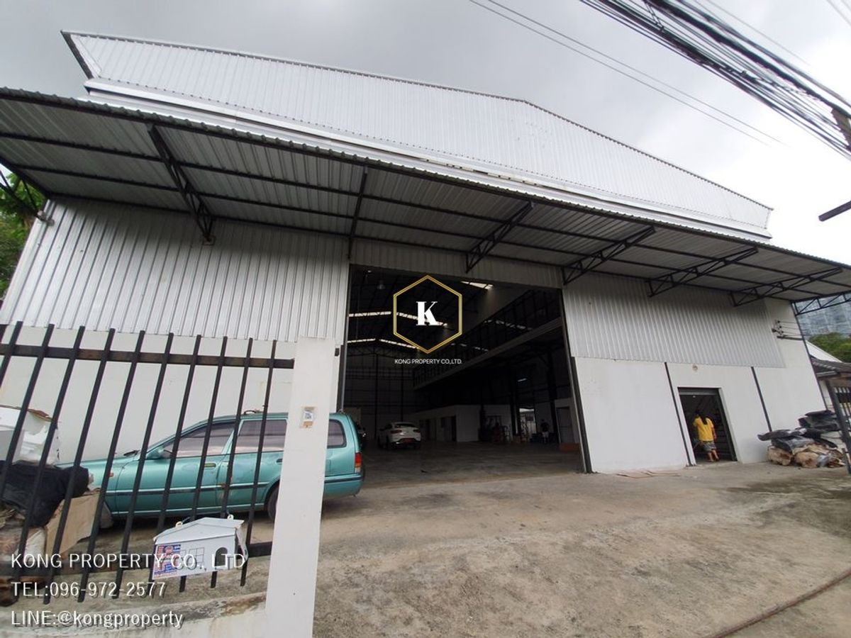 For RentWarehouseNawamin, Ramindra : Warehouse for rent, Ram Intra, Bang Khen, Bangkok, 1300 sq m.