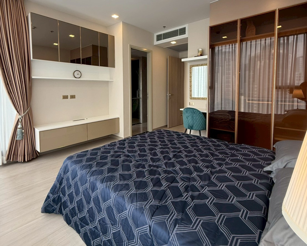 For RentCondoRama9, Petchburi, RCA : 🔥𝐔𝐫𝐠𝐞𝐧𝐭 𝐟𝐨𝐫 𝐫𝐞𝐧𝐭🔥2-𝐁𝐄𝐃 ready to move in, 55 sq.m. 47,000 baht. call 093-8417679🌻