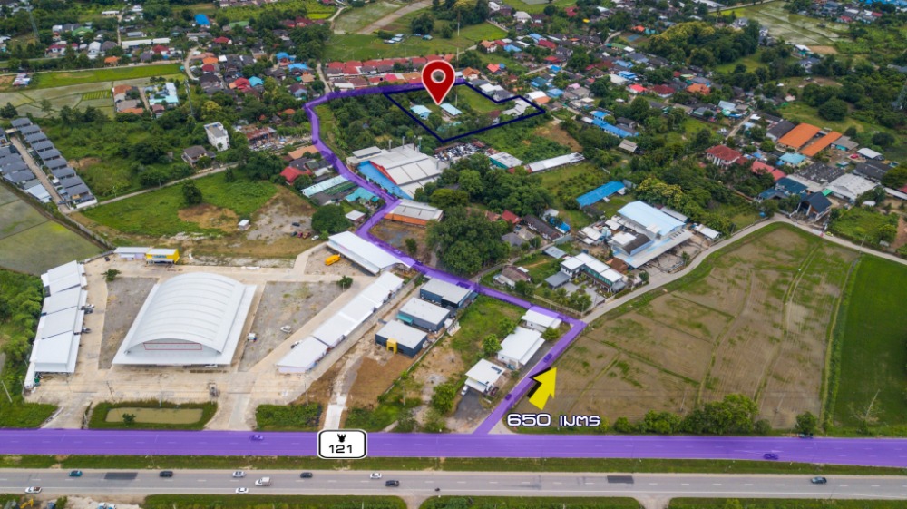 ขายโรงงานเชียงใหม่ : ขายที่ดิน 4 ไร่ 1 งาน 48 ตารางวา พร้อมโรงงานกาแฟ