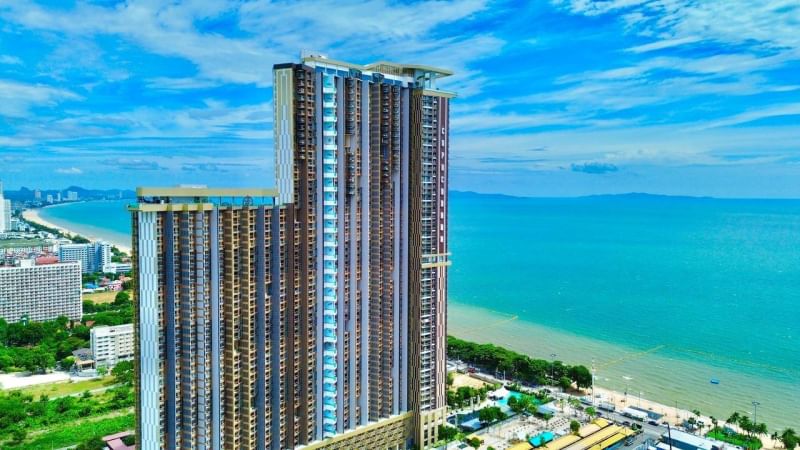 For SaleCondoPattaya, Bangsaen, Chonburi : ✨✨ Urgent sale condo, Copacabana project, sea view on Jomtien Beach, fully furnished, decorated, ready to move in✨✨