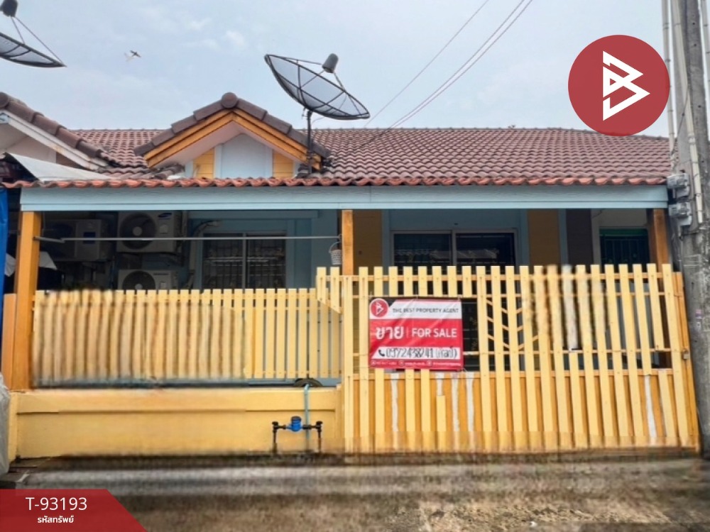 For SaleTownhomeChachoengsao : Townhouse for sale, Pruksa Phanali Village 36, Chachoengsao, ready to move in