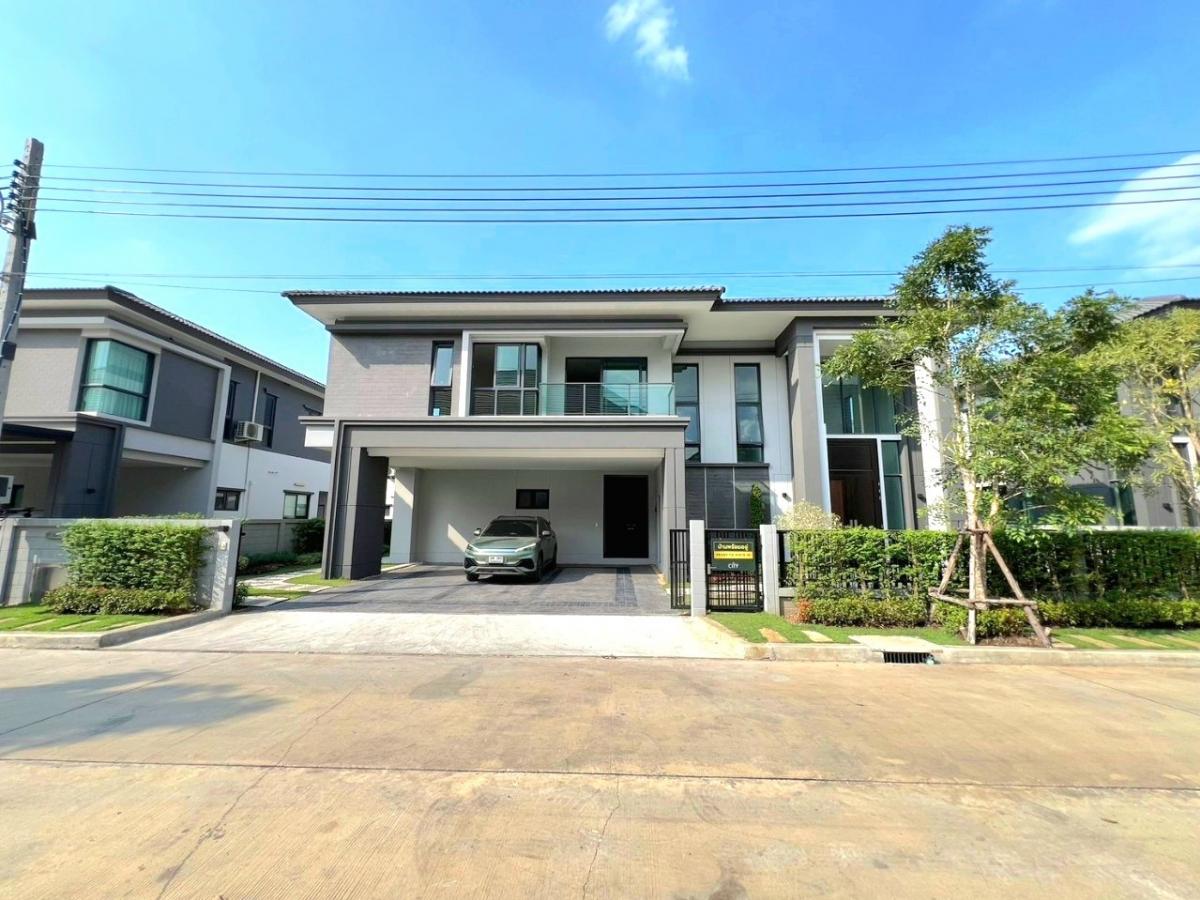 For RentHouseNawamin, Ramindra : WW24378 For rent #Single house, The City Village, Ram Intra-Wongwaen #Near Fashion Island #Khlong Sam Wa area