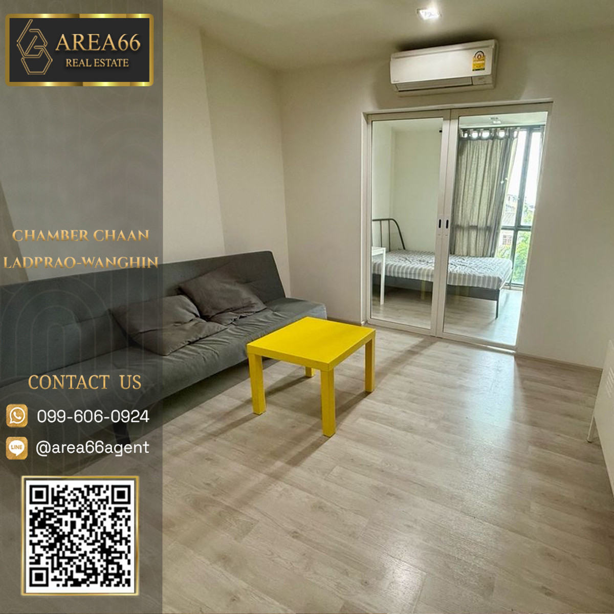 For SaleCondoKasetsart, Ratchayothin : 🔥 For sale!! Chambers Chan Condo, Lat Phrao-Wang Hin