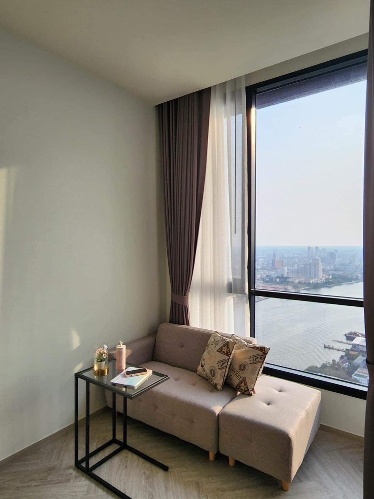 For RentCondoWongwianyai, Charoennakor : For rent ✨ Chapter Charoennakhon - Riverside ✨ complete furniture and electrical appliances, near BTS Krung Thonburi.