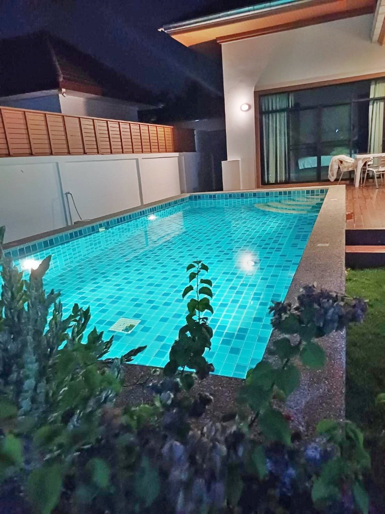 For SaleHouseHuahin, Prachuap Khiri Khan, Pran Buri : For sale: Single house with swimming pool, Hua Hin, for sale with tenant**