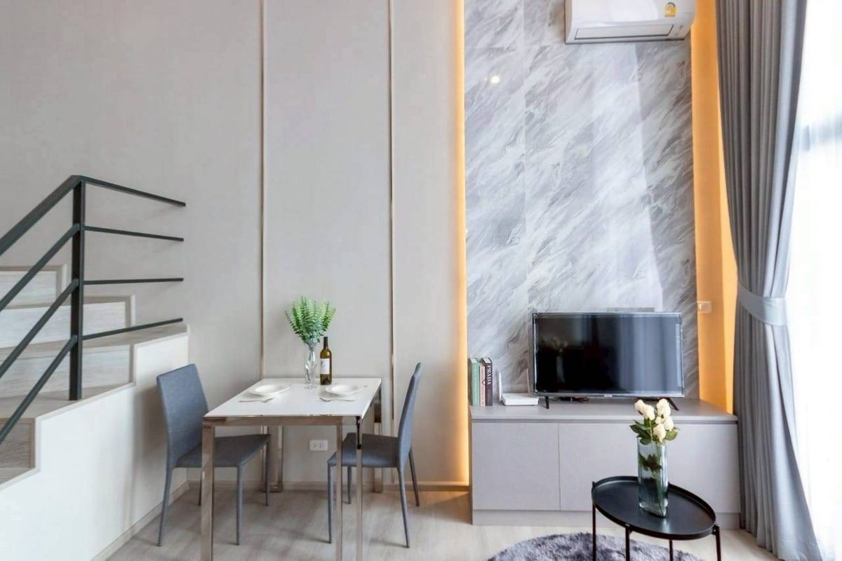 For RentCondoPinklao, Charansanitwong : 🔥2 bedrooms, 1 bathroom🔥2 floors, hybrid🔥River view🔥 For rent Ideo Charan 70 - Riverview Ideo Charan 70 Riverview🔥